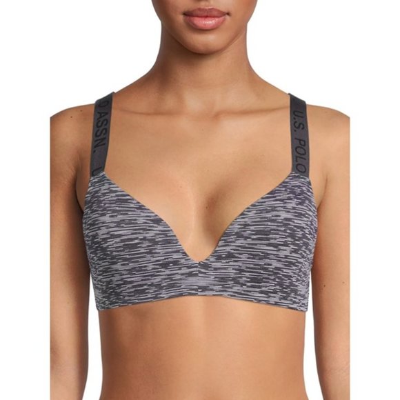 US Polo Assn Tag Free Push Up Bra NWT - Picture 1 of 2